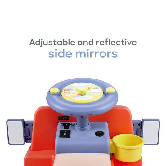 Interactive Electric Car for Toddlers - Fun 6V Ride-On Toy with Sounds for Kids Ages 1 and Up