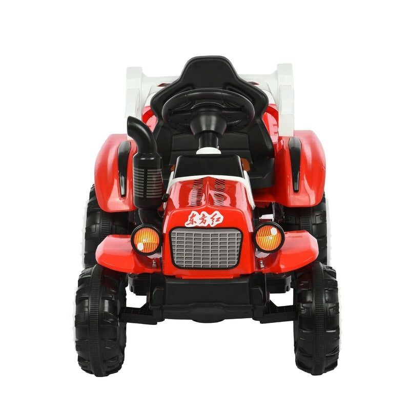 Load image into Gallery viewer, Interactive Electric Tractor Scooter for Kids with Detachable Trailer - Perfect for Playtime Fun!
