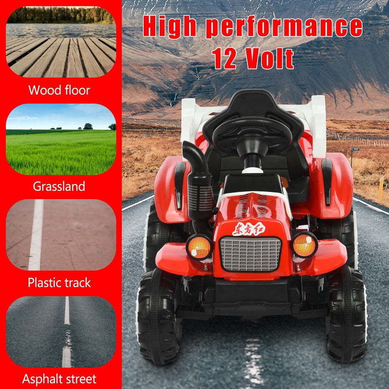 Load image into Gallery viewer, Interactive Electric Tractor Set with Detachable Cars for Toddlers 1-3 Years
