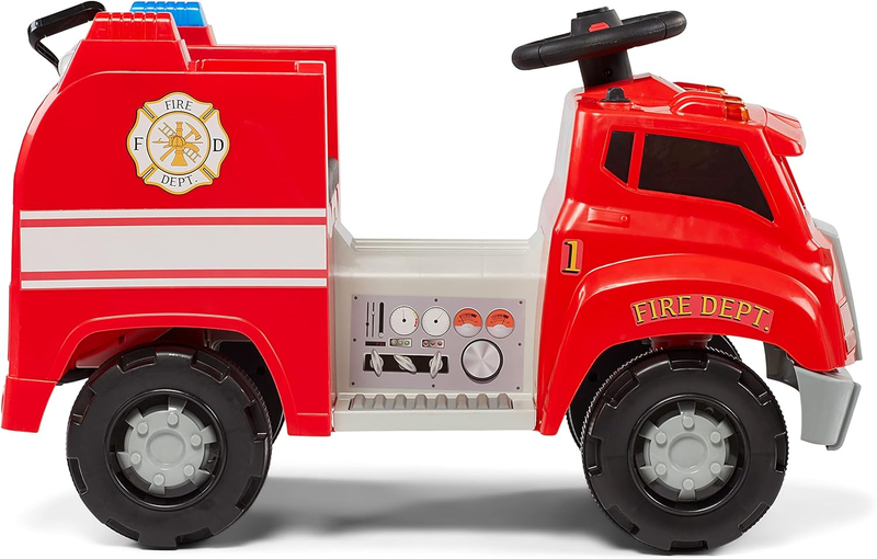 Load image into Gallery viewer, Interactive Fire Truck Ride-On Toy for Toddlers Ages 1.5-4 Years - Powered by 6 Volt Battery
