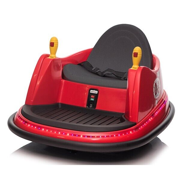 Load image into Gallery viewer, Interactive LED Bumper Car for Kids and Toddlers with Remote Control - Red
