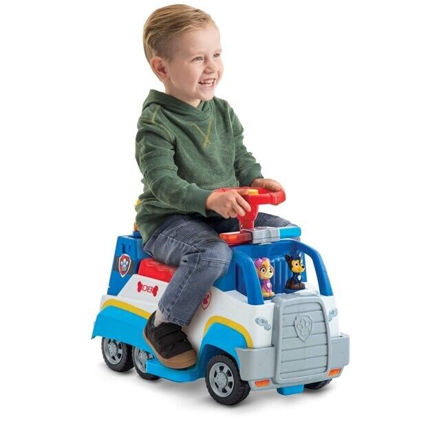 Load image into Gallery viewer, Interactive Paw Patrol Ride-On Car with Action Figure Pups for Imaginative Play
