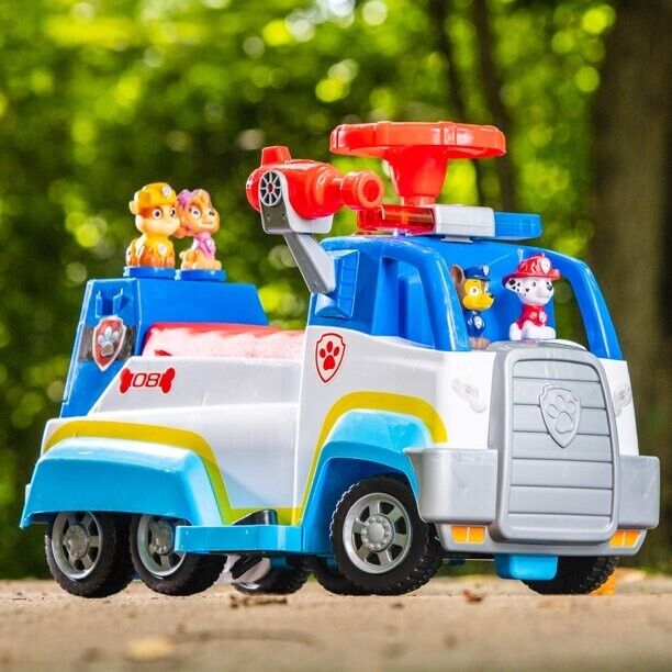 Load image into Gallery viewer, Interactive Paw Patrol Ride-On Car with Action Figure Pups for Imaginative Play

