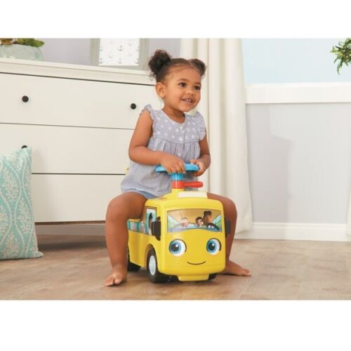 Load image into Gallery viewer, Interactive Push Car Toy for Toddlers: Wheels on the Bus Ride-On Fun for Ages 1-3 Years

