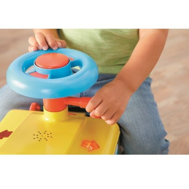 Load image into Gallery viewer, Interactive Push Car Toy for Toddlers: Wheels on the Bus Ride-On Fun for Ages 1-3 Years
