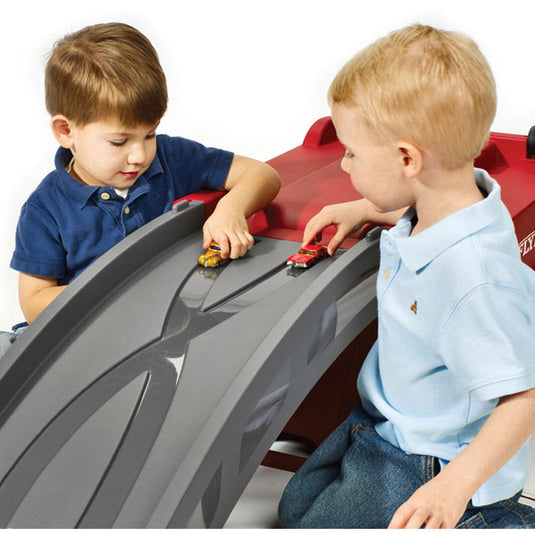 Interactive Ride-On Car Slide Ramp for Kids: Endless Fun On and Off the Track