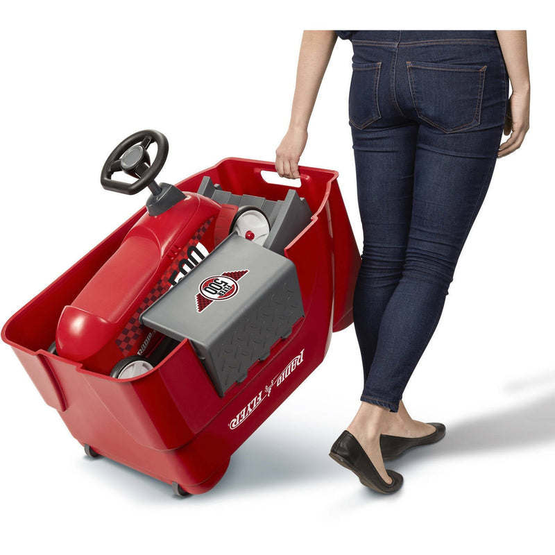 Load image into Gallery viewer, Interactive Ride-On Car Slide Ramp for Kids: Endless Fun On and Off the Track
