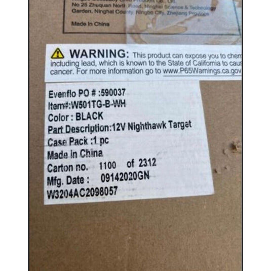 Introducing the Nighthawk 12V Electric Ride-On Toy - Brand New and Ready to Roll!