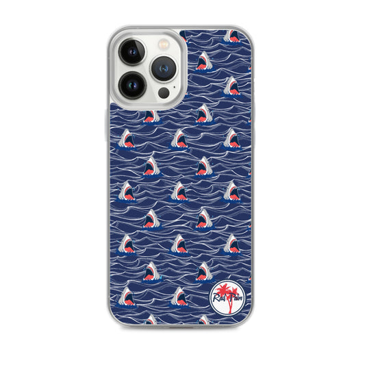 Shark Bait Dark Water iPhone Case