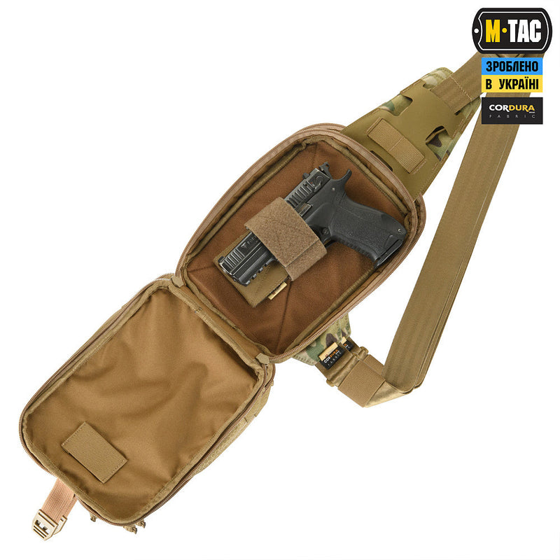 Load image into Gallery viewer, M-Tac Sling Pistol Bag with Loop Panel Elite
