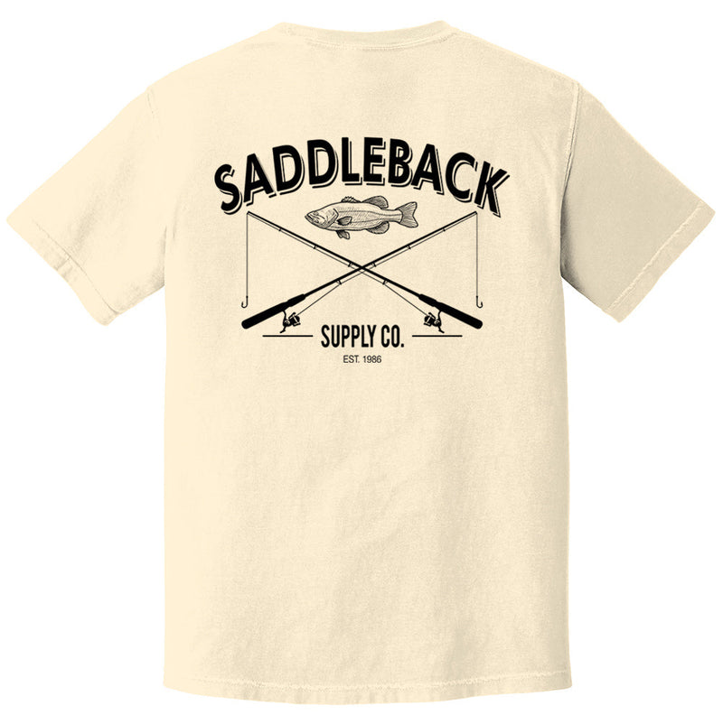 Load image into Gallery viewer, Out Fishin' Pigment Tee
