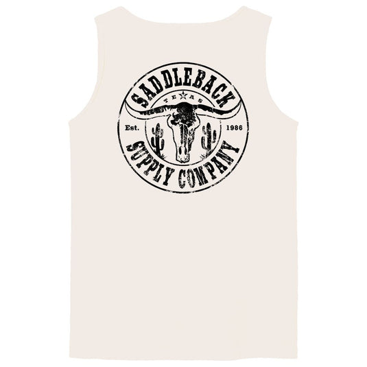 Desert Skull Pigment Tank Top