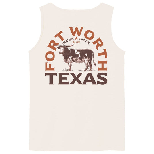 Texas Longhorn Pigment Tank Top