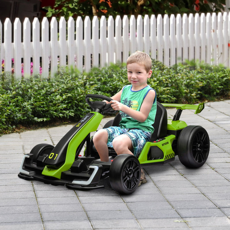 Load image into Gallery viewer, Adjustable Seat Electric Go Kart with Slow Start - 24V, 7.5 MPH
