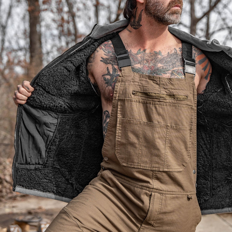 Load image into Gallery viewer, Plush Men&#39;s Winter Jacket
