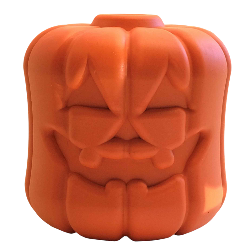 Load image into Gallery viewer, Jack O' Lantern Dog Toy - Durable Halloween Chew Toy for Large Dogs | USA Made
