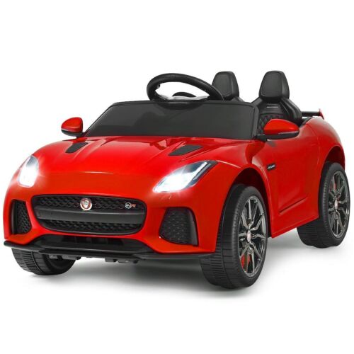 Jaguar F-Type SVR 12V Licensed Kids Ride On Car in Red