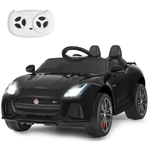 Jaguar F Type SVR 12V Licensed Ride-On Car with MP3 Player for Kids - Black