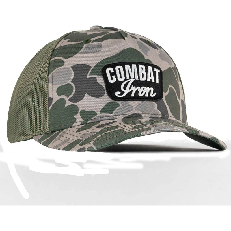 Load image into Gallery viewer, Combat Branded Patch Snapback Hat
