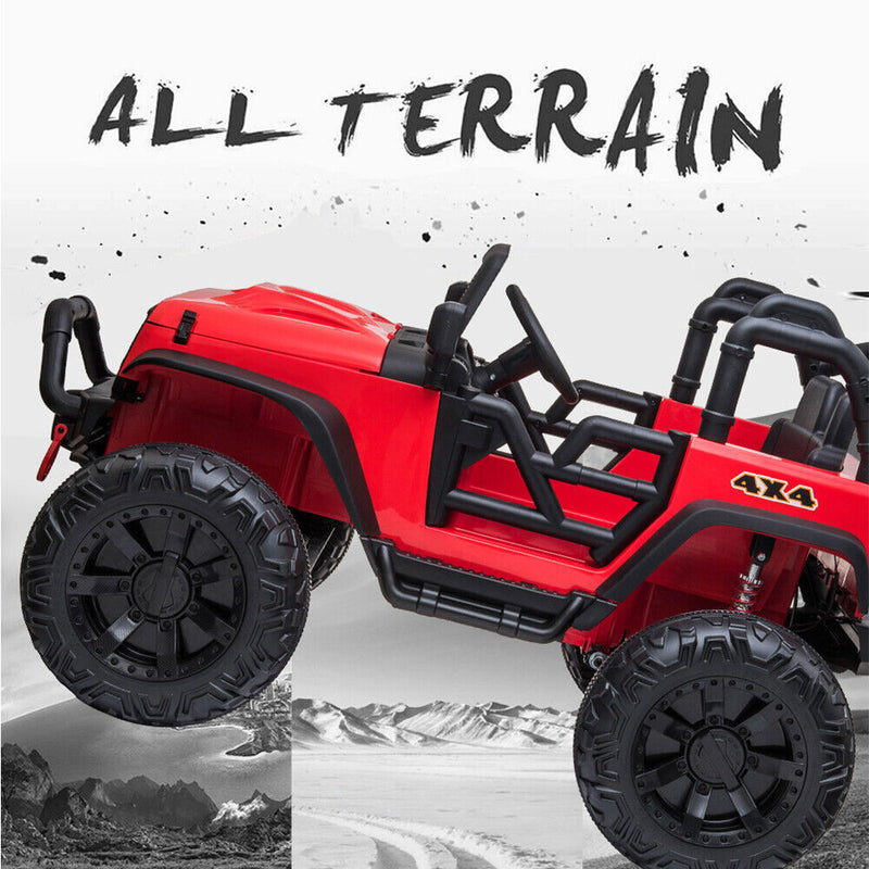 Load image into Gallery viewer, JEEP Double Drive Children&#39;s Ride-On Car with 40W*2 Motor and 12V7AH*1 Battery
