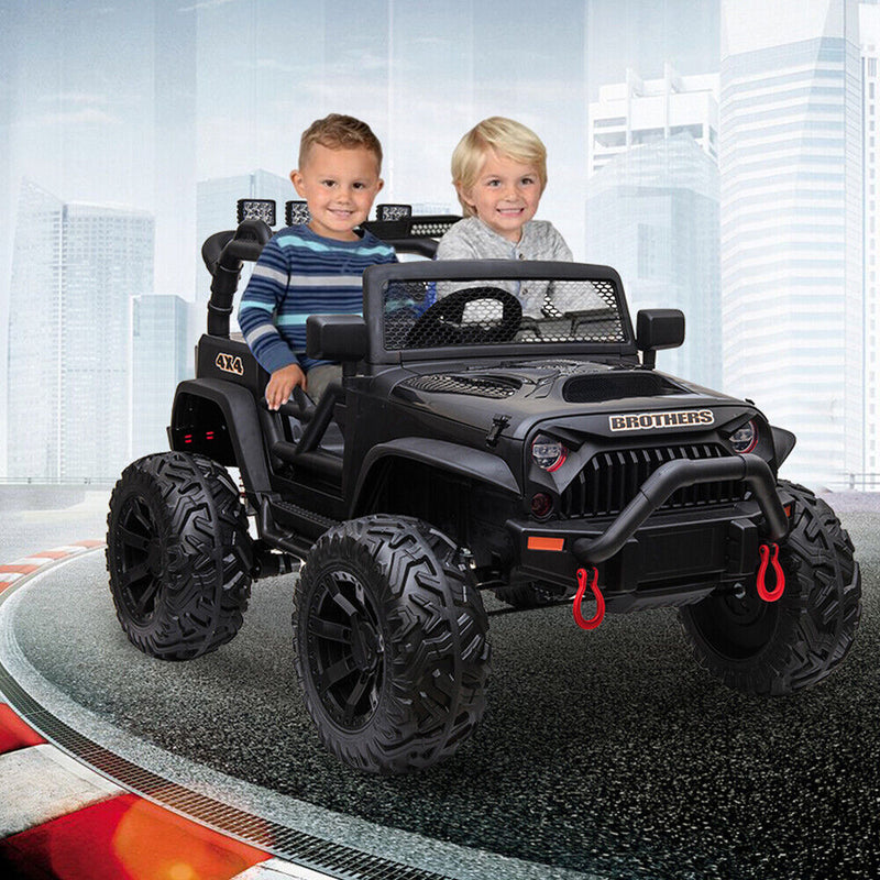 Load image into Gallery viewer, JEEP Double Drive Children&#39;s Ride-On Car with 40W*2 Motor and 12V7AH*1 Battery
