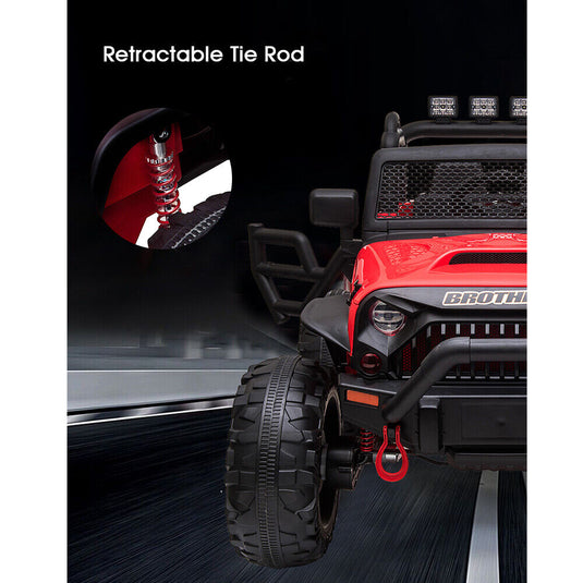 JEEP Double Drive Children's Ride-On Car with 40W*2 Motor and 12V7AH*1 Battery