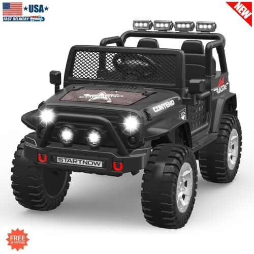 Jeep Electric Ride-On Car for Kids with Remote Control - 12V