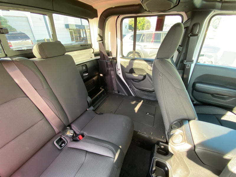 Load image into Gallery viewer, Jeep Gladiator 2019-Present JT 4 Door - Second Row Seat Delete Plate System
