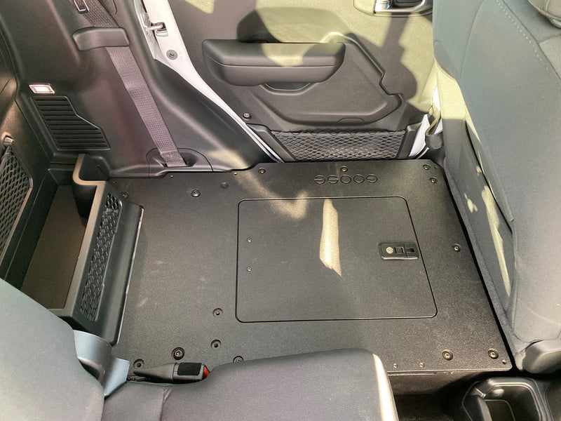 Load image into Gallery viewer, Jeep Gladiator 2019-Present JT 4 Door - Second Row Seat Delete Plate System
