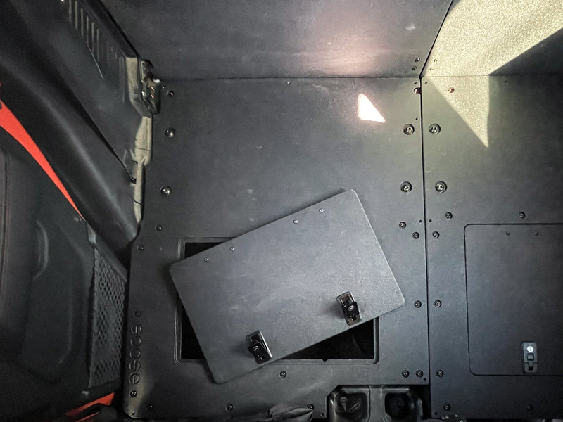 Load image into Gallery viewer, Jeep Gladiator 2019-Present JT 4 Door - Second Row Seat Delete Plate System - Extended Platform
