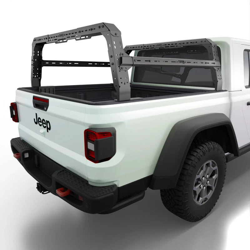 Load image into Gallery viewer, Jeep Gladiator 4CX Series Shiprock Height Adjustable Bed Rack
