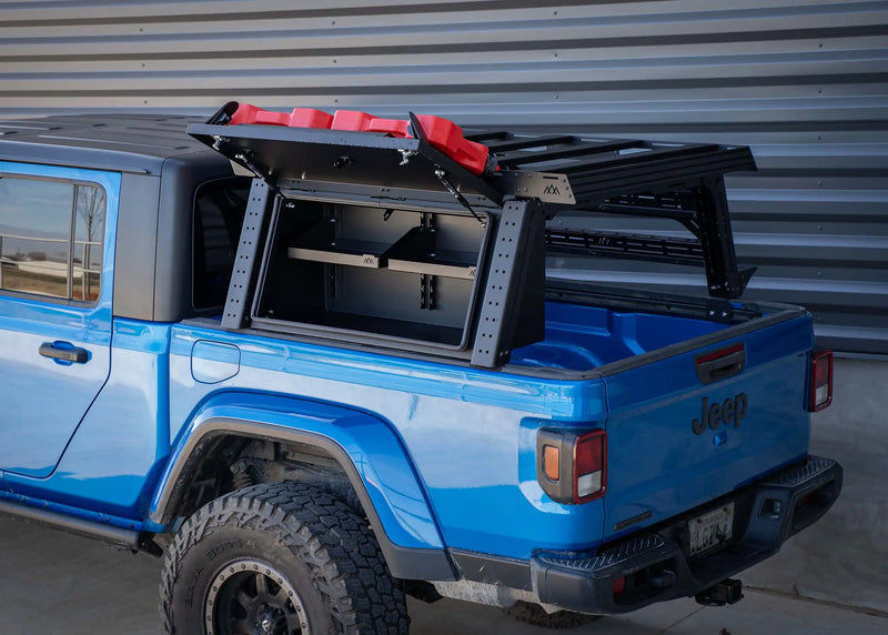 Load image into Gallery viewer, Overland Bed Rack Storage Box - Jeep Gladiator
