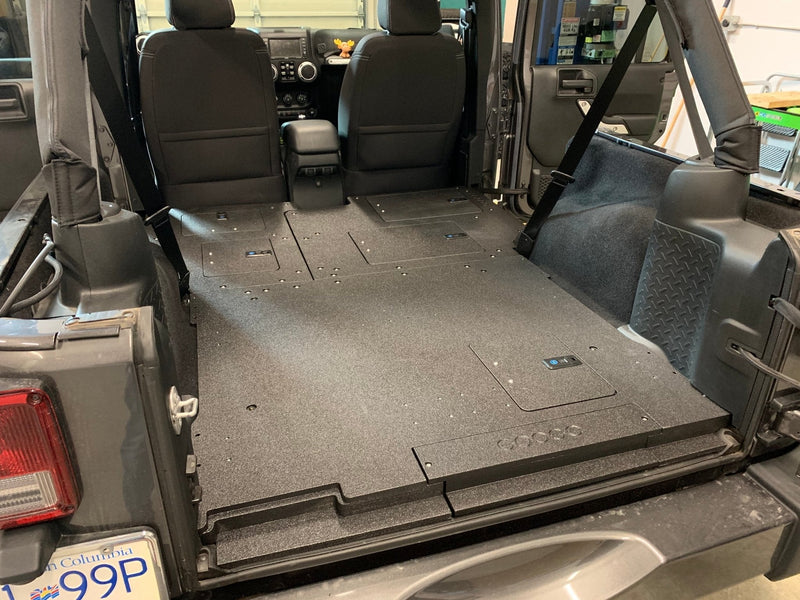 Load image into Gallery viewer, Jeep Wrangler 2007-2018 JKU 4 Door - Rear Plate System
