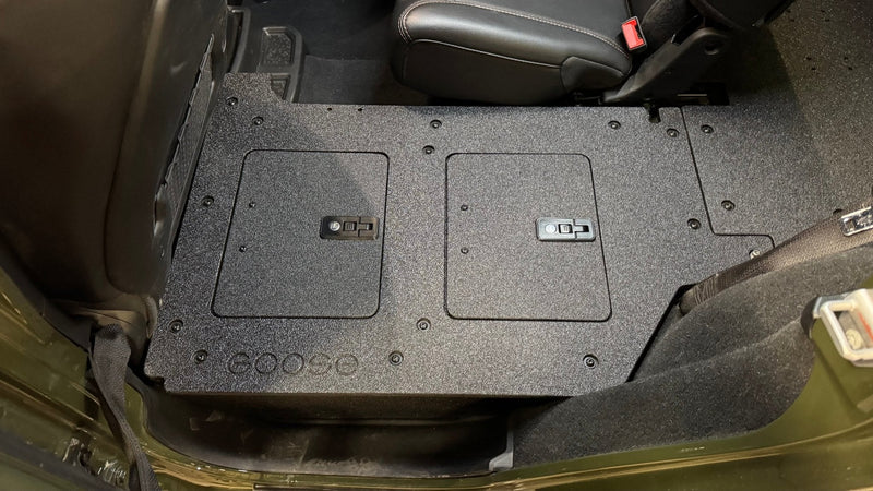 Load image into Gallery viewer, Jeep Wrangler 2024-Present JLU 4 Door - Second Row Seat Delete Plate System - V2
