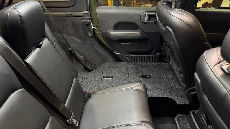 Load image into Gallery viewer, Jeep Wrangler 2018-2023 JLU 4 Door - Second Row Seat Delete Plate System - V2
