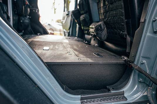 Legacy Product - Jeep Wrangler 4 Door Second Row Seat Delete Plate System - Infill Panels