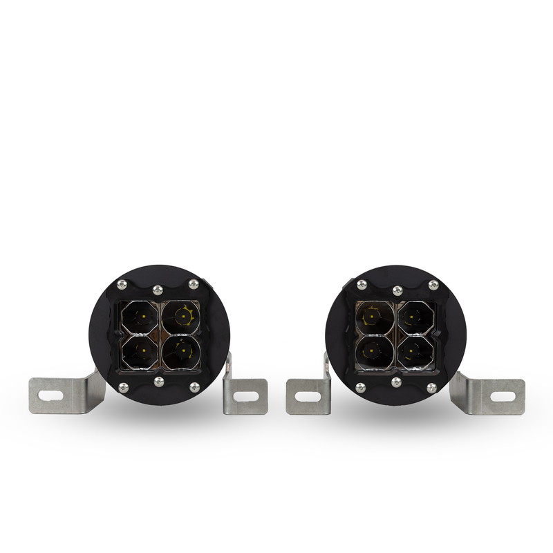Load image into Gallery viewer, Jeep Gladiator Rubicon LED Fog Light Kit (2018+) - Steel Bumper
