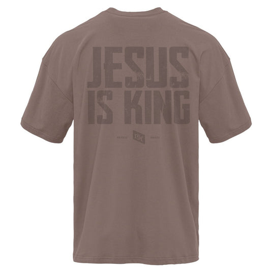 Jesus Is King Heavyweight Men's T-Shirt