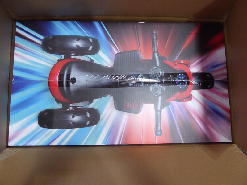 Load image into Gallery viewer, Jetson 6V Trooper Electric Ride-On with Foot Pedal Acceleration, 4 MPH, Black &amp; Red - Brand New
