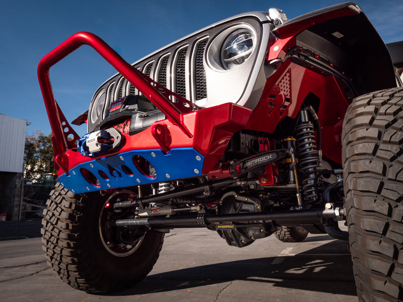 Load image into Gallery viewer, Nighthawk Stinger Front Bumper w- Aluminum Skid for JK, JL, &amp; JT

