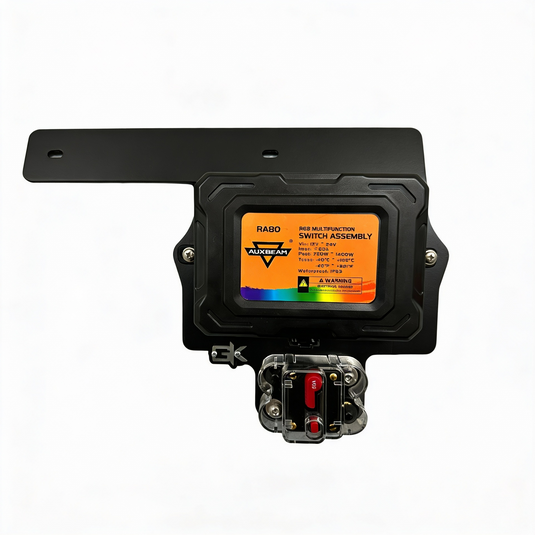 2018+ Jeep JL JT Auxbeam Control Box Mount for Wrangler Gladiator