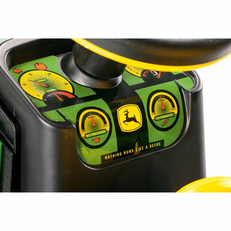 Load image into Gallery viewer, John Deere 6V Power Pull Tractor - Green: The Perfect Christmas Gift for Kids
