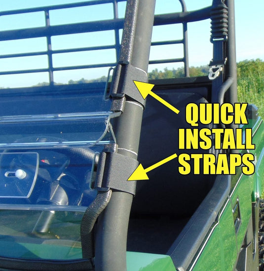 John Deere Gator 550/560/590 (2- and 4-Seater Models) - 2 Pc Scratch-Resistant Windshield