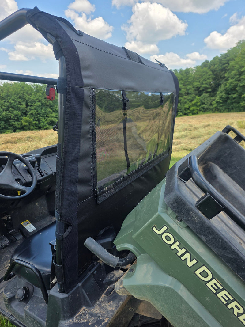 Load image into Gallery viewer, John Deere Gator 550/560/590 - Soft Back Panel with Mesh/Vinyl Window

