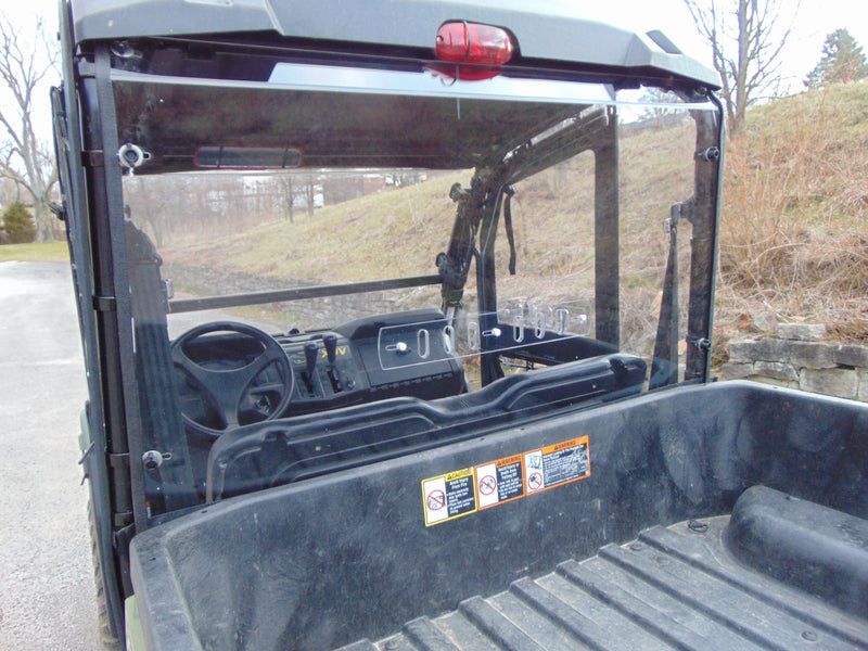 Load image into Gallery viewer, John Deere Gator 850i/860i - 1 Pc Lexan Back Panel w/Vent Option
