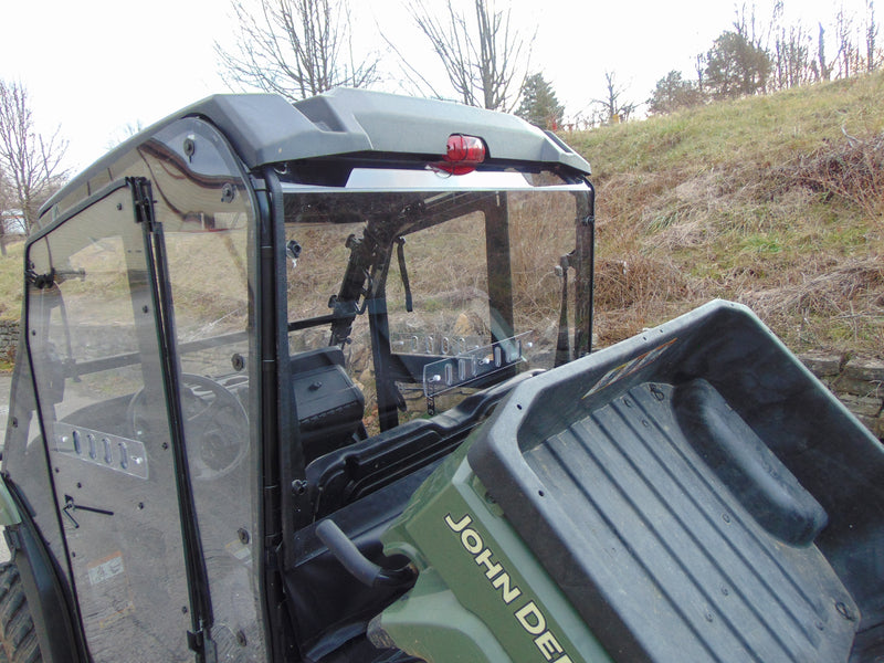 Load image into Gallery viewer, John Deere Gator 850i/860i - 1 Pc Lexan Back Panel w/Vent Option
