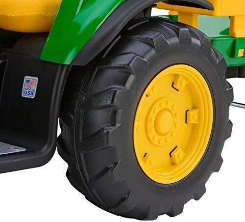 Load image into Gallery viewer, John Deere Ground Force Tractor and Trailer 12-volt Ride-On Toy
