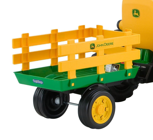 John Deere Ground Force Tractor and Trailer Set by Peg Perego