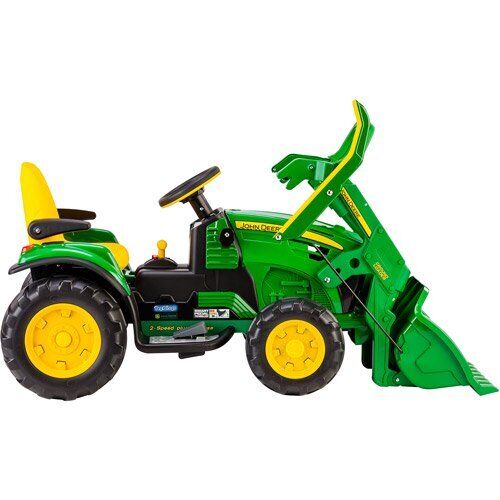 Load image into Gallery viewer, John Deere Ground Loader 12-Volt Battery-Powered Ride-On by Peg Perego
