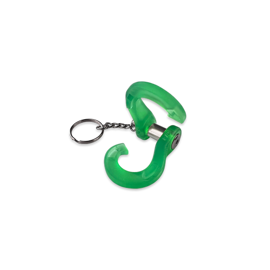 Jowl Split Shackle Key Chain